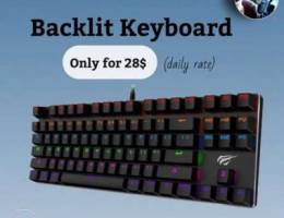 Keyboard havit blacklit mechanical