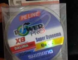 300M shimano Braided Ã—8 for 215.000L.L