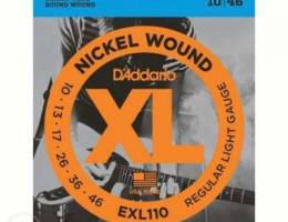 D'Addario EXL110 Nickel Light Electric Gui...
