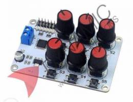 Rotary Knob Servo Driver 6 Channel