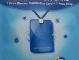Virus Blocker Disinfection Card