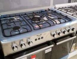 Gaz stove/5eyes stainless-New