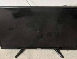 Haier tv 24 inch used