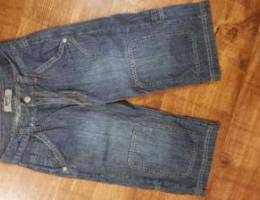 Pantacourt jeans boy