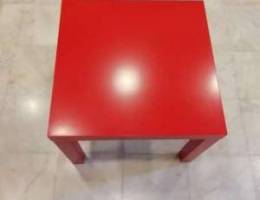 Modern red table