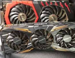 MSI 1660*3 + 1070 gigabayte+ 1060 6gb