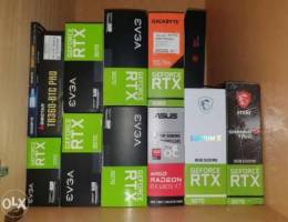 RTX 3060-RTX 3070-RTX 3080-RX 6800XT