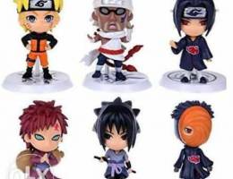 6pcs/set 7cm Naruto anime 19th Generation ...