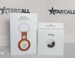 AirTag with Leather Key Ring