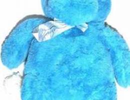 Big bear plush ocean blue 80cm