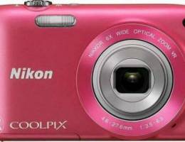 Nikon coolpix S3300 used twice for sale