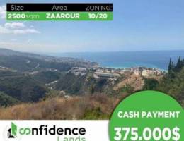 PRIME LOCATION In Zaarour 2500 SQM With an...