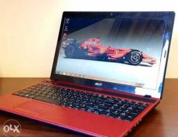 Acer brick/red with ssd amazing laptop