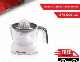 Black & Decker Juicer CJ200 // Only 375000...