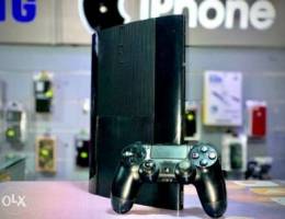 ps3 super clean 12 gbb with hdd and ps4 co...