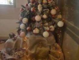 Christmas Tree with full decoration Ø´Ø¬Ø±Ø© Ø§...