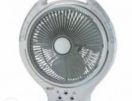 Rechargeable fan 14 inch with lights 2 spe...
