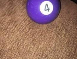 number 4 ball