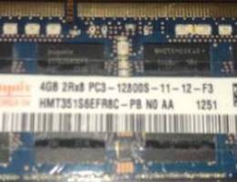 4Gb Ram DDR3 used