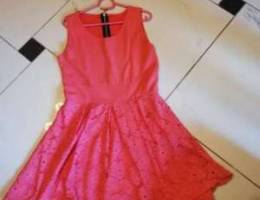 Dress baby rose color