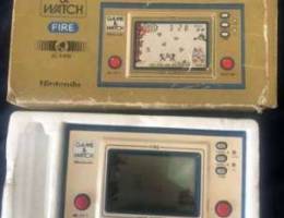 game and watch fire with box working perfe...