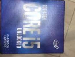 CPU core i5 10th generation